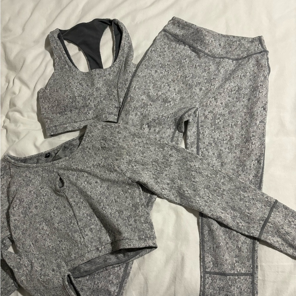 Gray Activewear Set